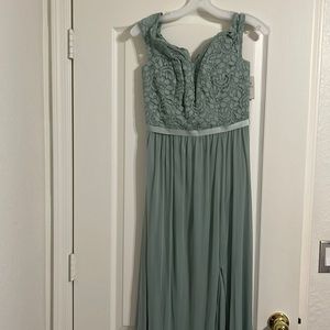 David’s bridal bridesmaid dress